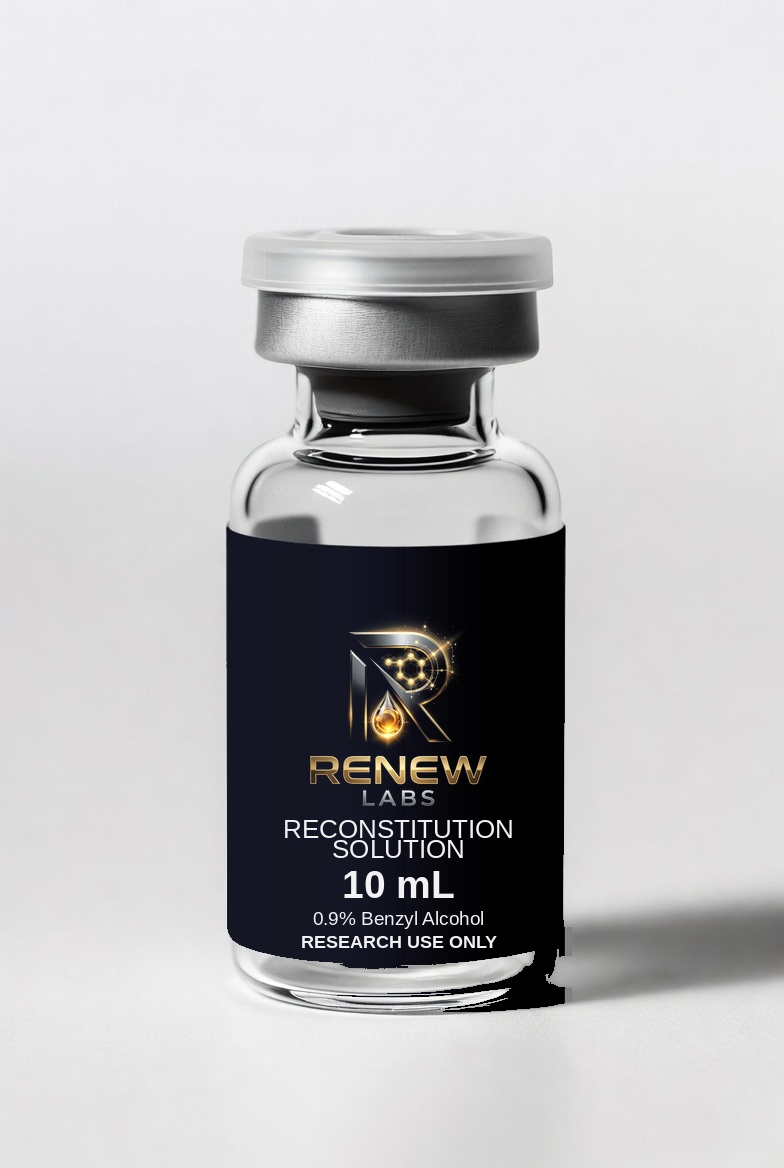 renew labs 10ml single vial 2 Bacteriostatic Water 10ml Vial - 0.9% Benzyl Alcohol - HPLC Verified - Renew Labs