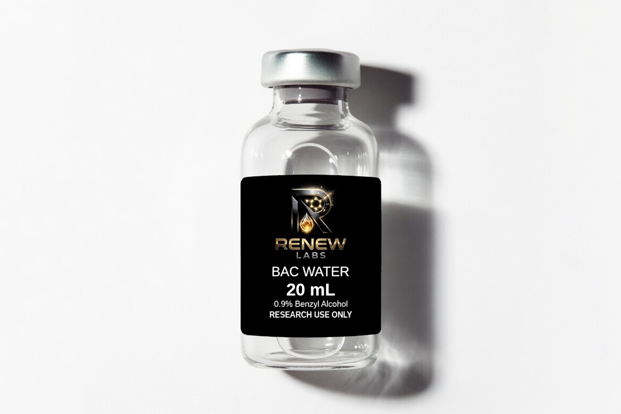 bac water 20ml 1pack Bacteriostatic Water 20ml 1 Pack vial - Renew Lab Group