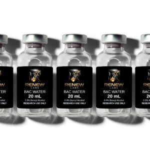 Bacteriostatic Water 20ml 5 Pack vials - Renew Lab Group