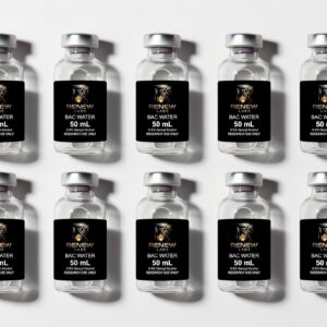 Renew Lab Group Bacteriostatic Water 50ml 10-vial grid - research use only