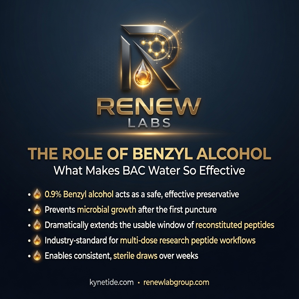 role of benzyl alcohol